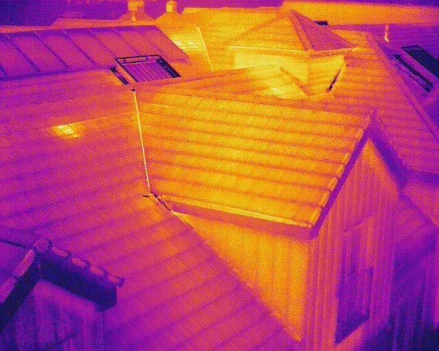 Thermal Imaging Roof Survey Image Birmingham
